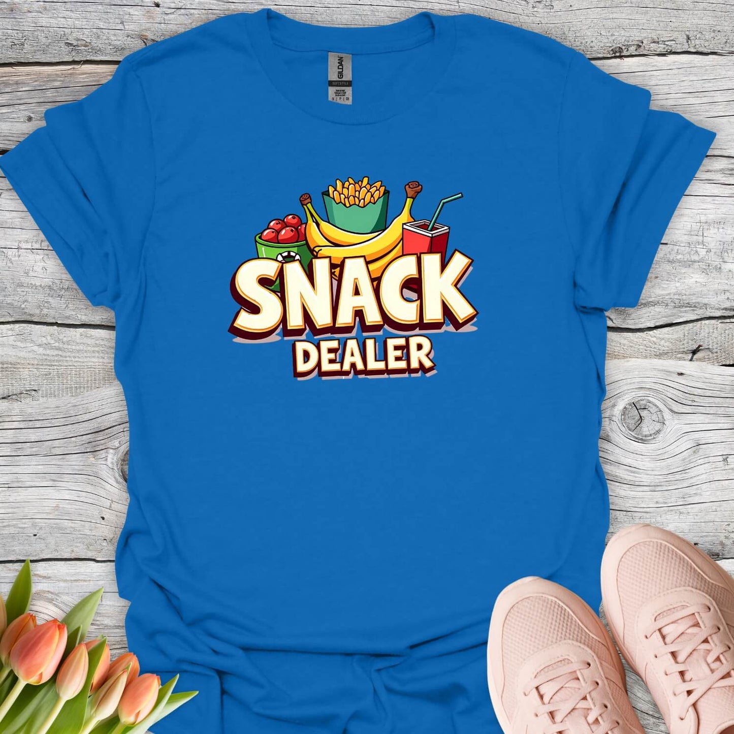 Snack dealer funny royal tee