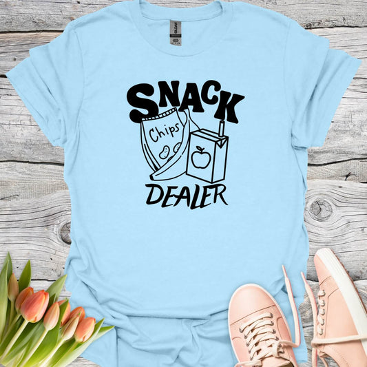 Snack dealer lightblue tee